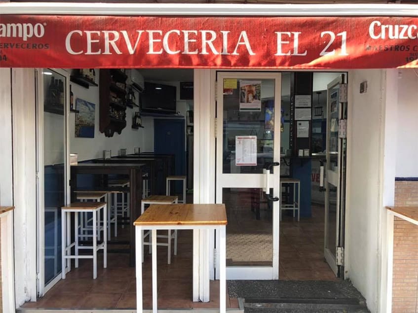 Cerveceria El 21 Felipe Segundo Sevilla