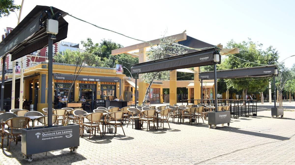 Alameda de Hercules Sevilla terraza